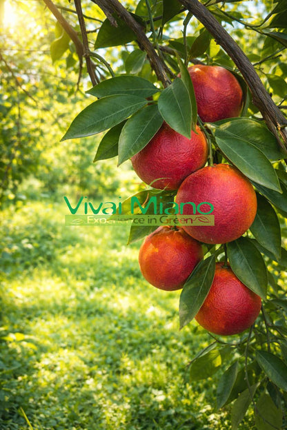 Pianta di Arancio Tarocco Lempso (vaso 24 - Cespuglio)